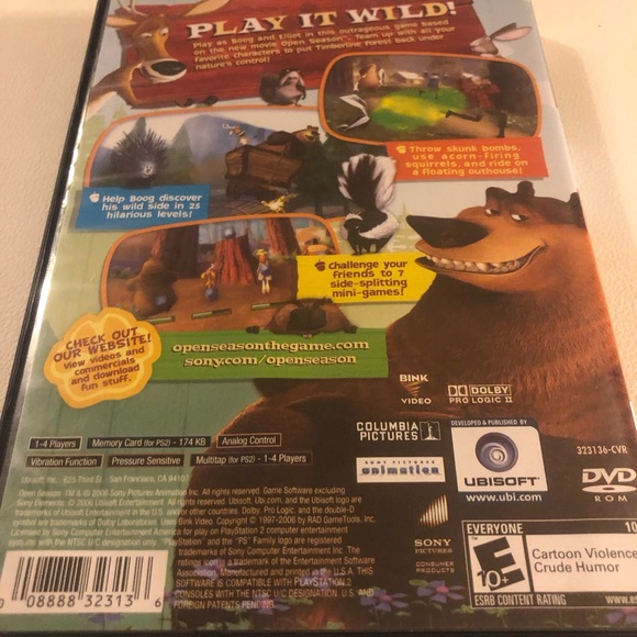 Open Season (Sony PlayStation 2, 2002) PS2 - Complete & Tested - Picture 6 of 7
